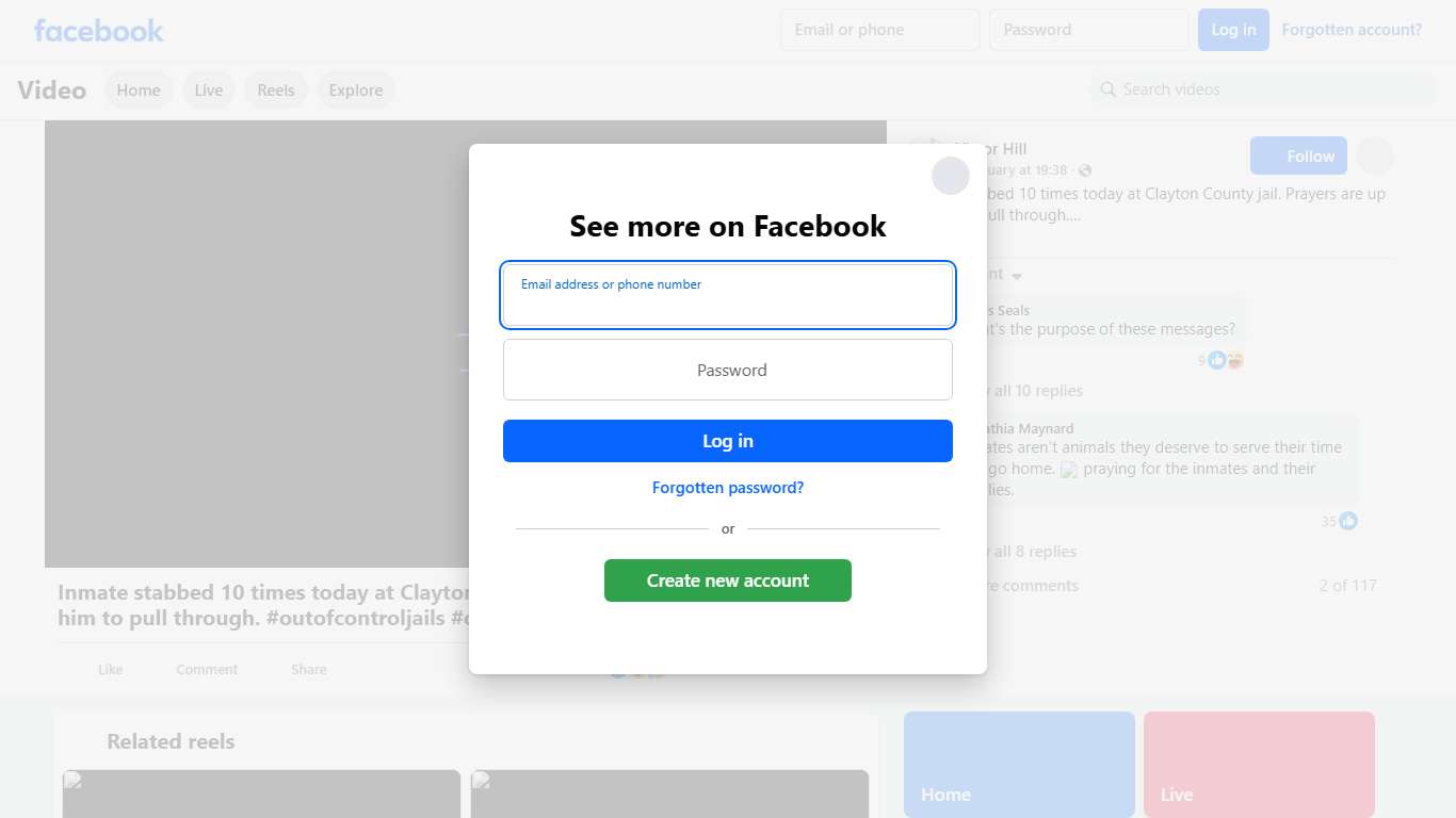 Inmate stabbed 10 times today at Clayton County jail. Prayers are up for him to pull through. #outofcontroljails #outofcontrolstreets #lawfare Victor Hill Facebook